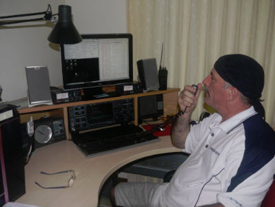 Chris Reid using DXtreme Station Log