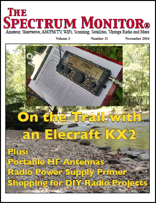 DXtreme Station Log in November 2016 Spectrum Monitor